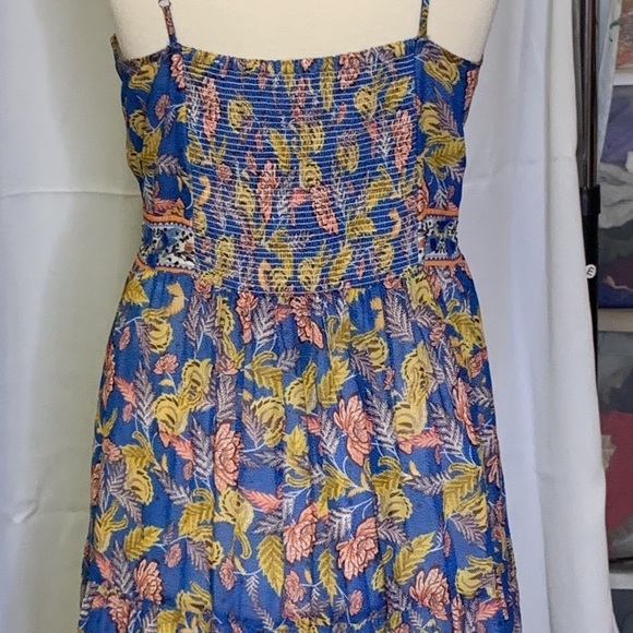 ANTHROPOLOGIE Verb By Pallavi Singhee Vineyard Tiered Maxi Dress Size 8 NWT - Picture 10 of 16